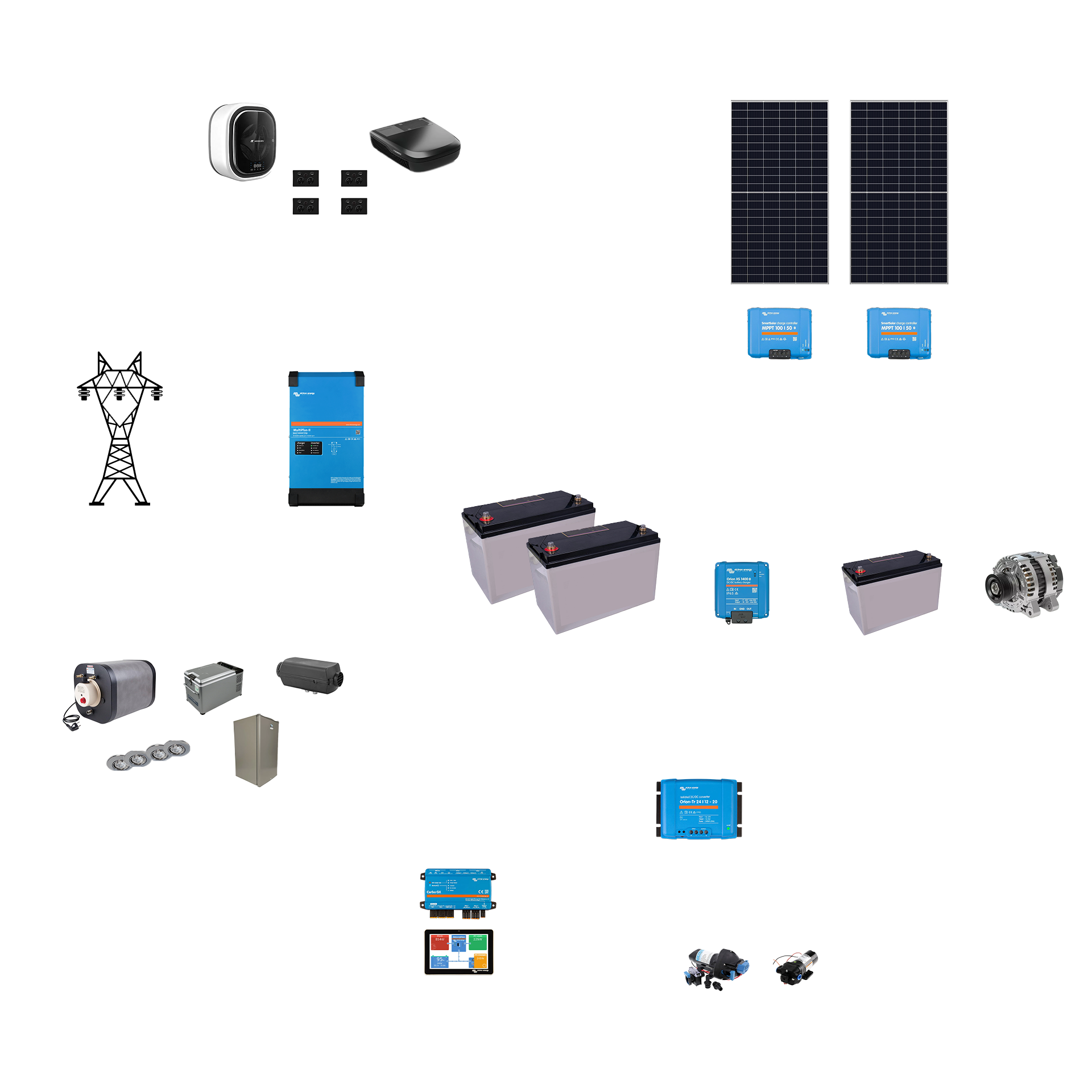 Steyr 12M18 electrical system diagram